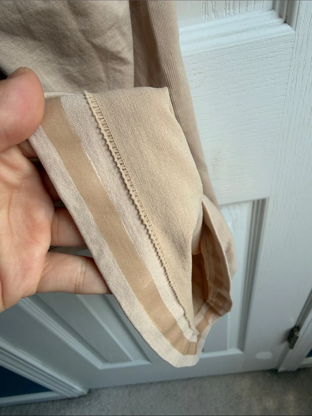 A Pea in the Pod Maternity Smoothing Seamless Undergarment Shapewear Size M Nude